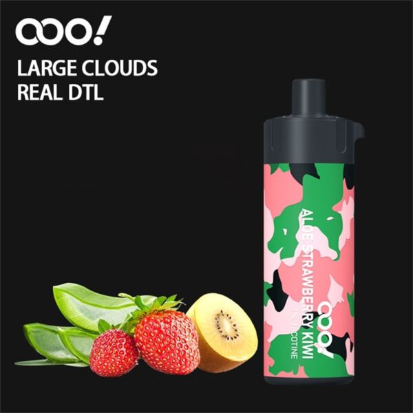 OOO! 12000 Züge DL/DTL Einweg E-Zigarette Vape POD 20ml wiederaufladbare einstellbare Luftströme