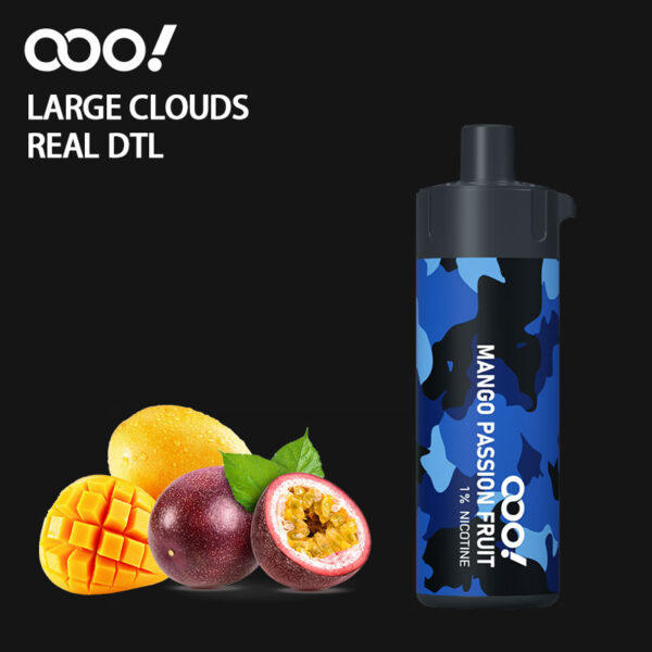 OOO! 12000 Züge DL/DTL Einweg E-Zigarette Vape POD 20ml wiederaufladbare einstellbare Luftströme