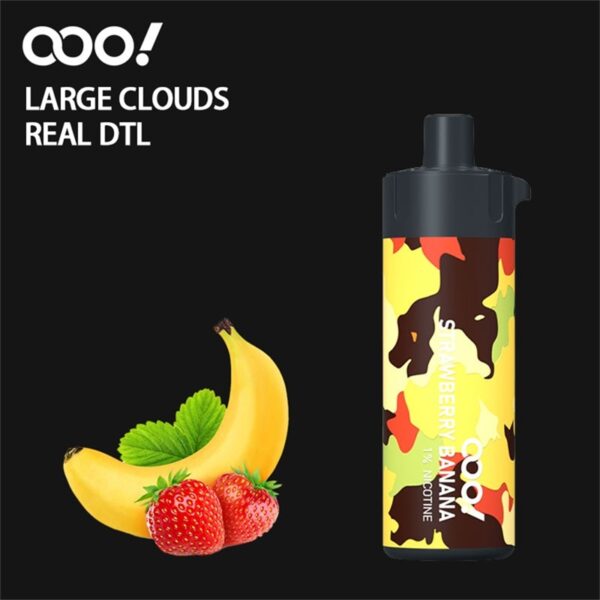 OOO! 12000 Züge DL/DTL Einweg E-Zigarette Vape POD 20ml wiederaufladbare einstellbare Luftströme